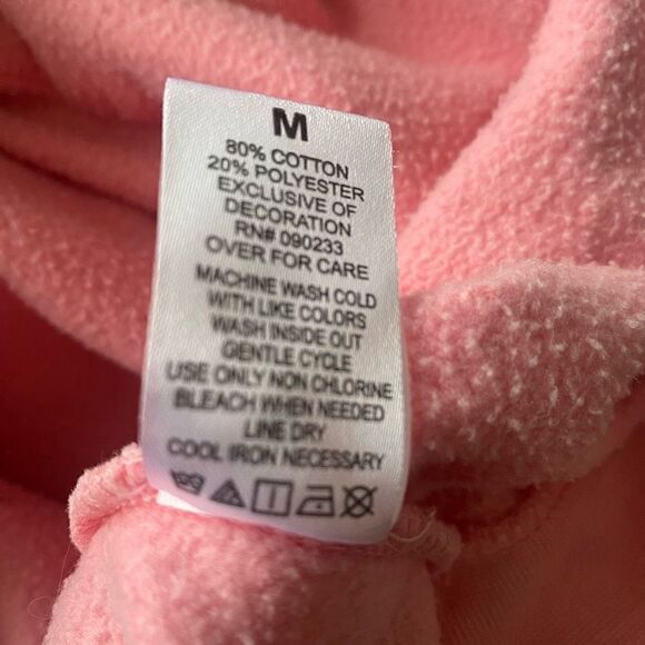 PacSun Mushroom Reality Hoodie Hipster Oversized Medium Unisex Embroidered, S23 - Picture 9 of 9